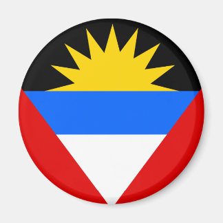 Antigua Flagga Magnet