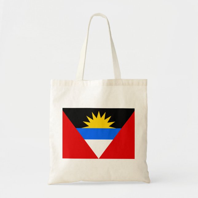Antigua flagga tygkasse (Framsidan)