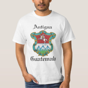Antigua Guatemala City vapensköld T Shirt
