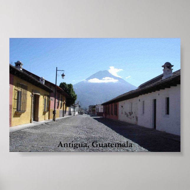 Antigua, Guatemala Poster (Framsidan)