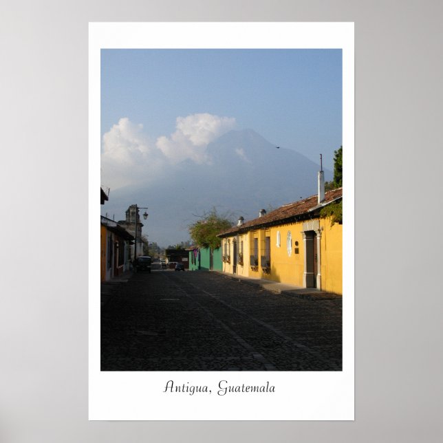 Antigua, Guatemala Poster (Framsidan)