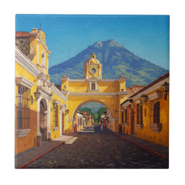Antigua Guatemala Travel Kakelplatta