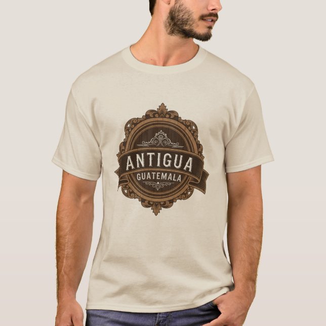 Antigua Guatemala Travel T Shirt (Framsida)