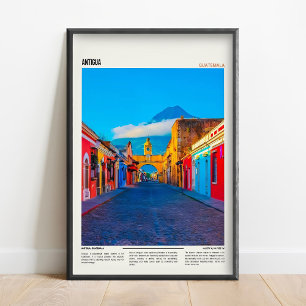 Antigua Guatemala Väggkonst _ Antigua Guatemala Tr