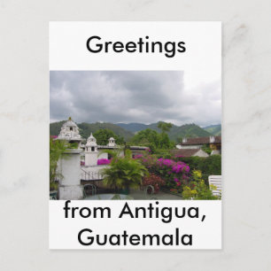 Antigua, Guatemala Vykort