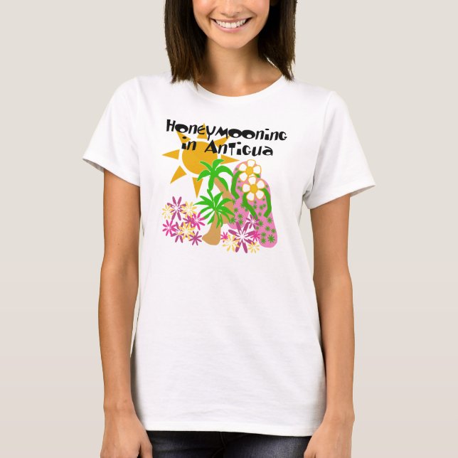 Antigua Honeymoon T-shirt (Framsida)