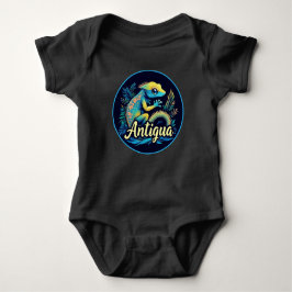 Antigua Island Karibiska Gecko T Shirt