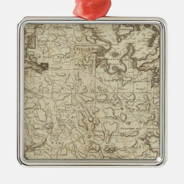 Antigua Julgransprydnad Metall (Framsidan)