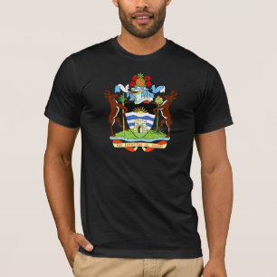 antigua och barbuda emblem tee shirt