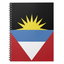 Antigua och Barbuda flagga Anteckningsbok
