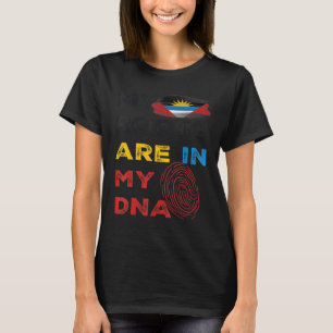 Antigua och Barbuda Flagga, Antigua, mina rötter ä T Shirt