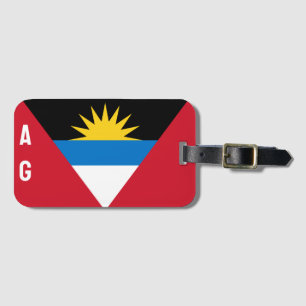 Antigua och Barbuda Flagga Bagagebricka