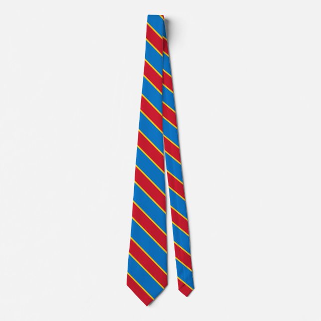 Antigua och Barbuda Flagga Elegant Patriotisk Slips (Framsida)