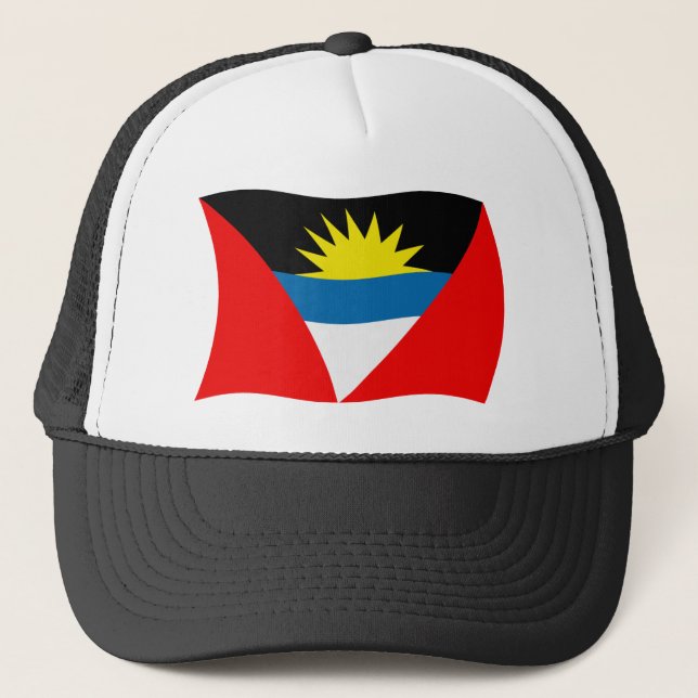 Antigua och Barbuda Flagga Hatt Keps (Framsida)