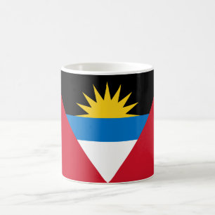 Antigua och Barbuda Flagga Kaffemugg