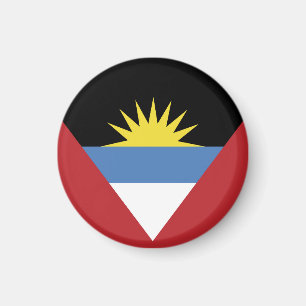 Antigua och Barbuda flagga Magnet