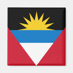 Antigua och Barbuda Flagga Magnet