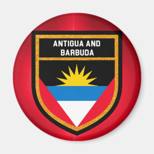 Antigua och Barbuda-Flagga Magnet