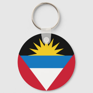 Antigua och Barbuda Flagga Nyckelring