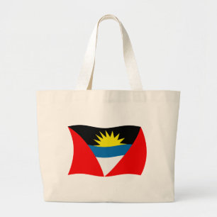 Antigua och Barbuda Flagga Shoppingväska Jumbo Tygkasse