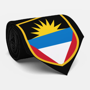 Antigua och Barbuda Flagga Slips