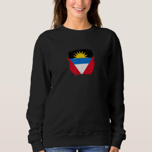 Antigua och Barbuda Flagga Stolt Antiguan 1 T Shirt