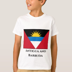 Antigua och Barbuda Flagga T Shirt