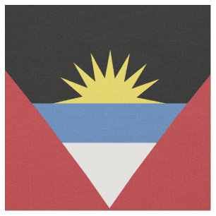 Antigua och Barbuda flagga Tyg