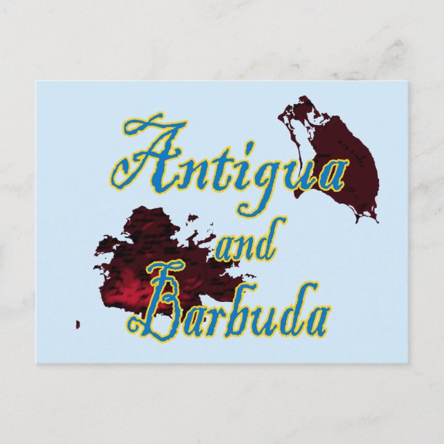 Antigua och Barbuda Helg Vykort (Framsida)