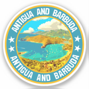 Antigua och Barbuda Klistermärken