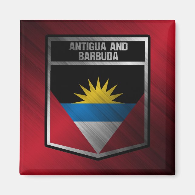 Antigua och Barbuda Magnet (Framsidan)