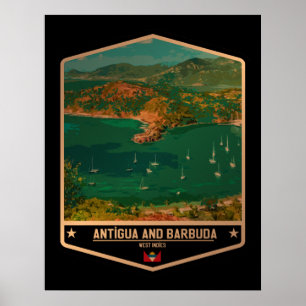 Antigua och Barbuda Poster