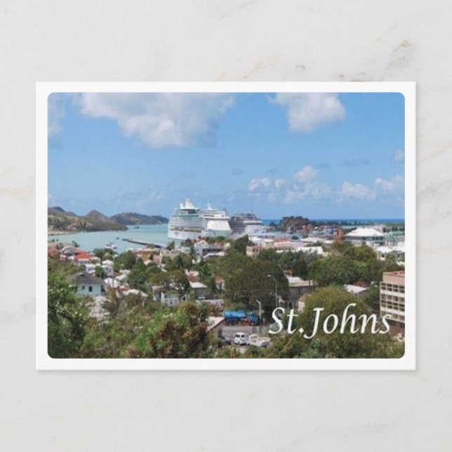Antigua och Barbuda - Saint Johns - Vykort (Framsida)
