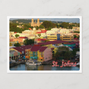 Antigua och Barbuda - Saint Johns - Vykort