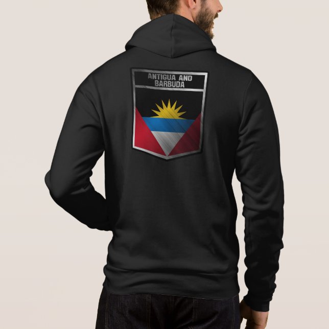 Antigua och Barbuda T Shirt (Baksida)