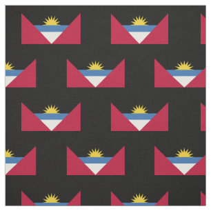 Antigua och Barbudaflagga Tyg