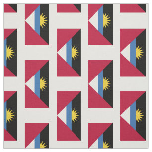 Antigua och Barbudaflagga Tyg