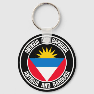 Antigua och BarbudarundaEmblem Nyckelring