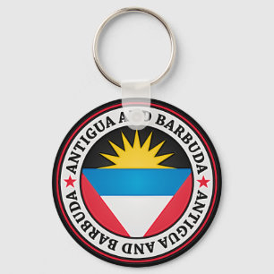 Antigua och BarbudarundaEmblem Nyckelring