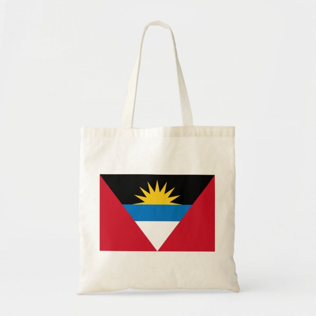 Antigua och Barbudas flagga Tygkasse (Framsidan)