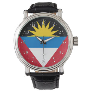 Antigua och Barbudas patriotiska flagga Armbandsur