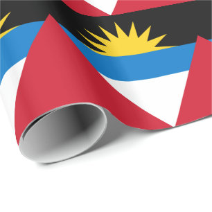 Antigua och Barbudas patriotiska flagga Presentpapper