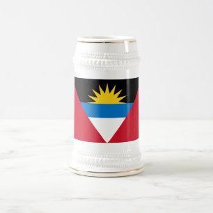 Antigua och Barbudas patriotiska flagga Sejdel
