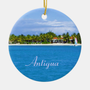 Antigua paradisprydnad julgransprydnad keramik