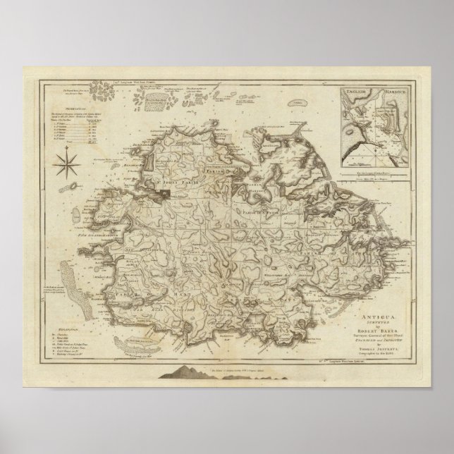 Antigua Poster (Framsidan)