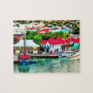 Antigua - St Johns Harbour Tidigt Morgon Pussel