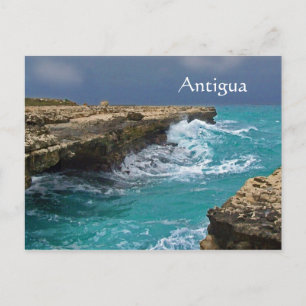 Antigua, Väster Indes, Souvenir-vykort Vykort