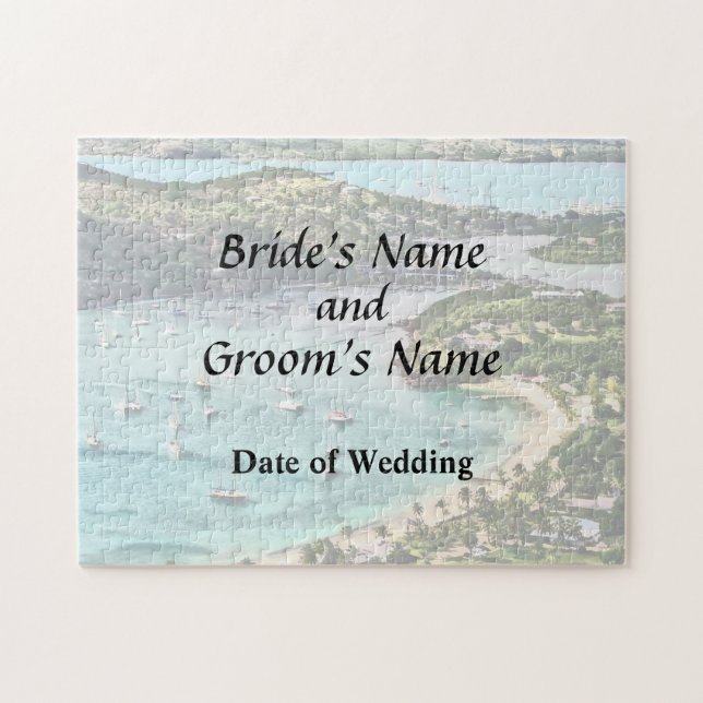 Antigua View Falmouth Harbour Pussel (Horisontell)