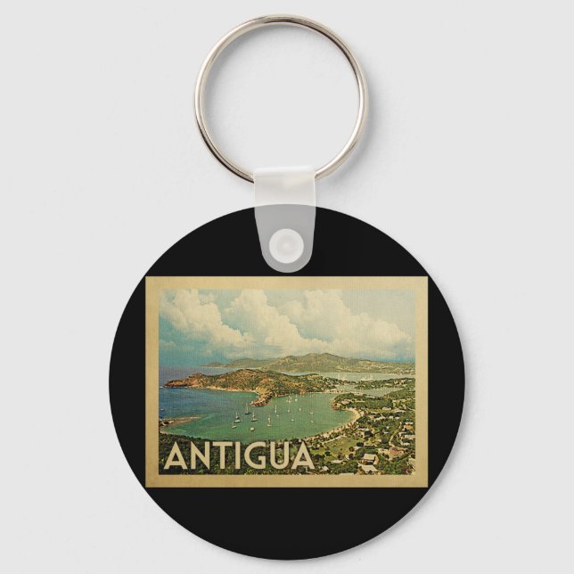 Antigua Vintage resor Nyckelring (Framsida)