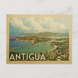 Antigua Vintage resor Vykort